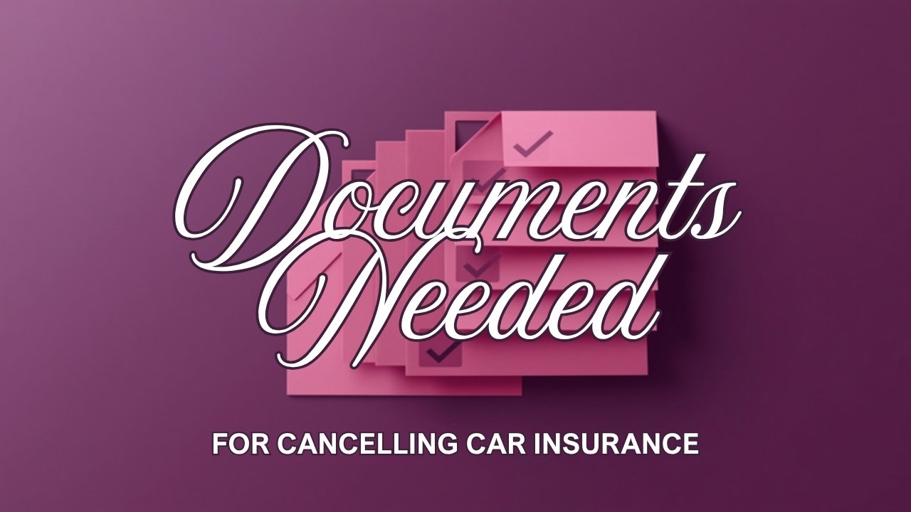 Documents needed to cancel car insurance in the UAE